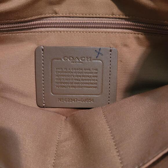 NWOT Coach Graham Structured Tote Steam Womens CJ654 - Picture 10 of 12